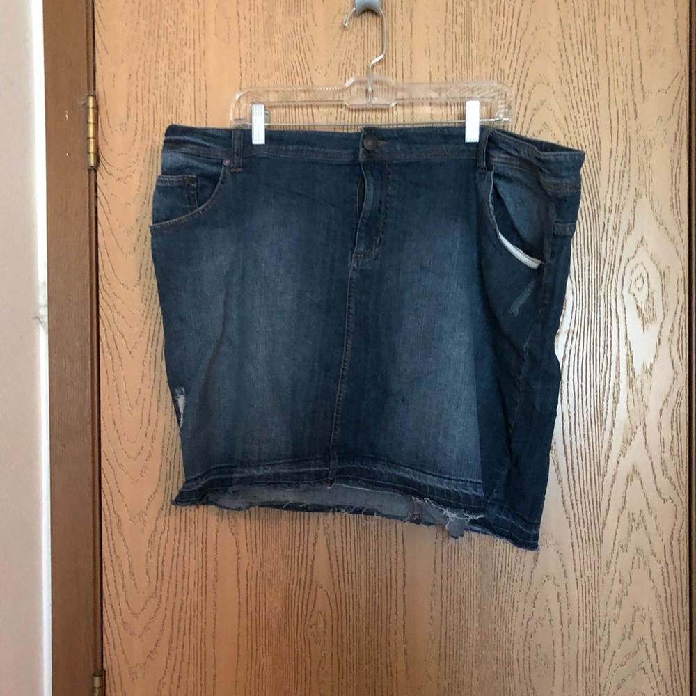 Pure energy Jean skirt